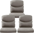 Outdoor Chair Cushions 3 Pack 22x24/22x26 - Thick Comfortable Patio