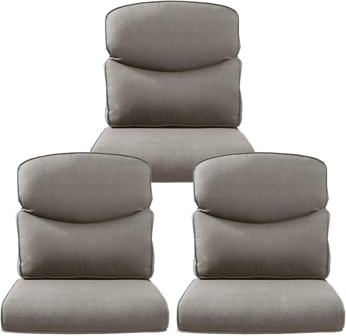 Outdoor Chair Cushions 3 Packs for Comfortable Patio Seating