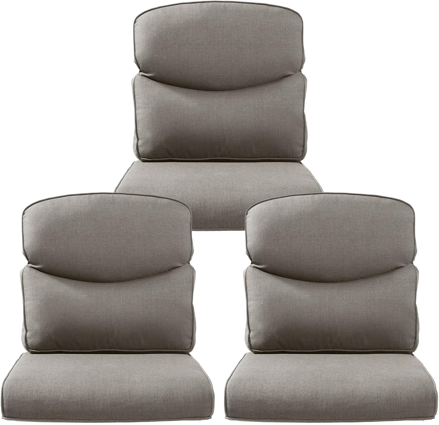 Outdoor Chair Cushions 3 Packs for Comfortable Patio Seating