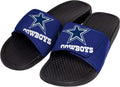 FOCO Men's NFL Team Logo Shower Sport Slide Flip Flop Sandals