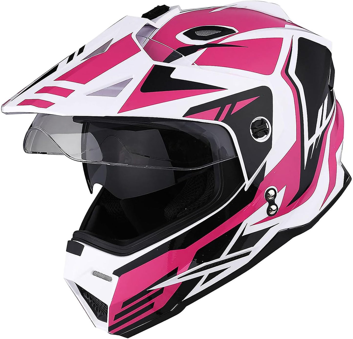 1Storm Dual Sport Motorcycle Helmet with Dual Visor Design