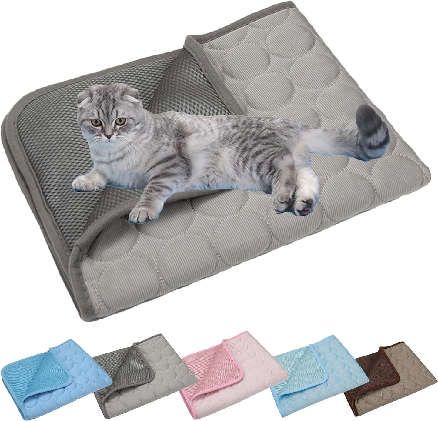 Kittra Cooling Mat for Cats and Dogs - Instant Cool Comfort