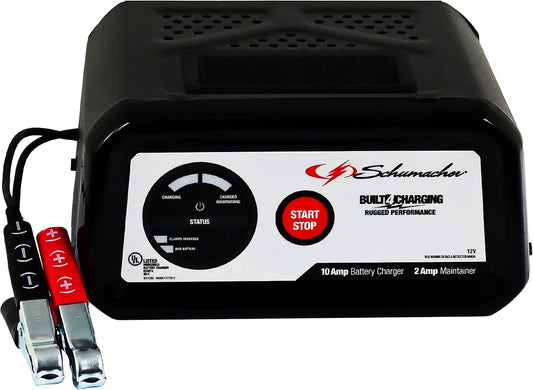Schumacher Electric 3-in-1 Charger: 10A Fully Automatic