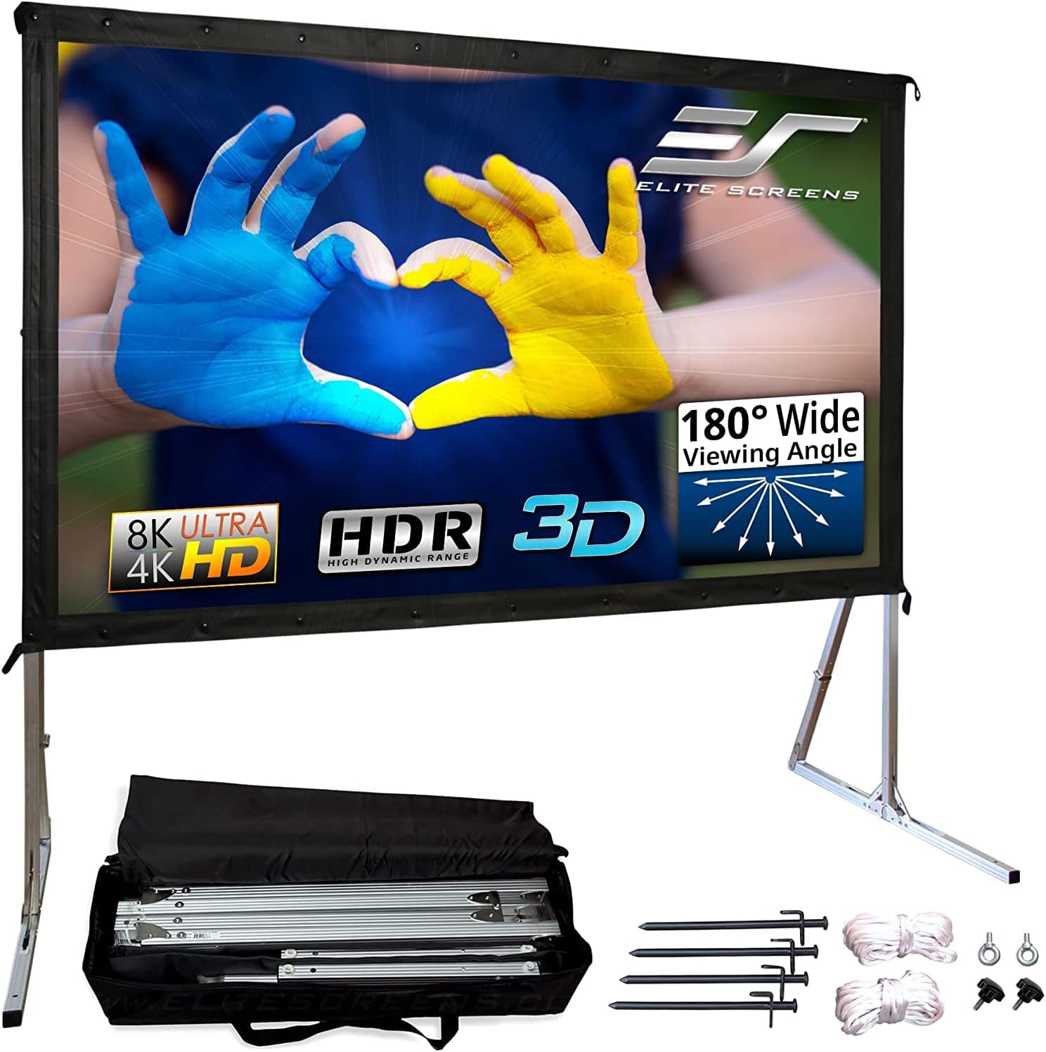 Elite Screens Yard Master 2 110 inch Outdoor Projector Screen Review