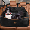 Dog Car Seat Booster for Large Medium Dogs under 55Lbs - Memory Foam