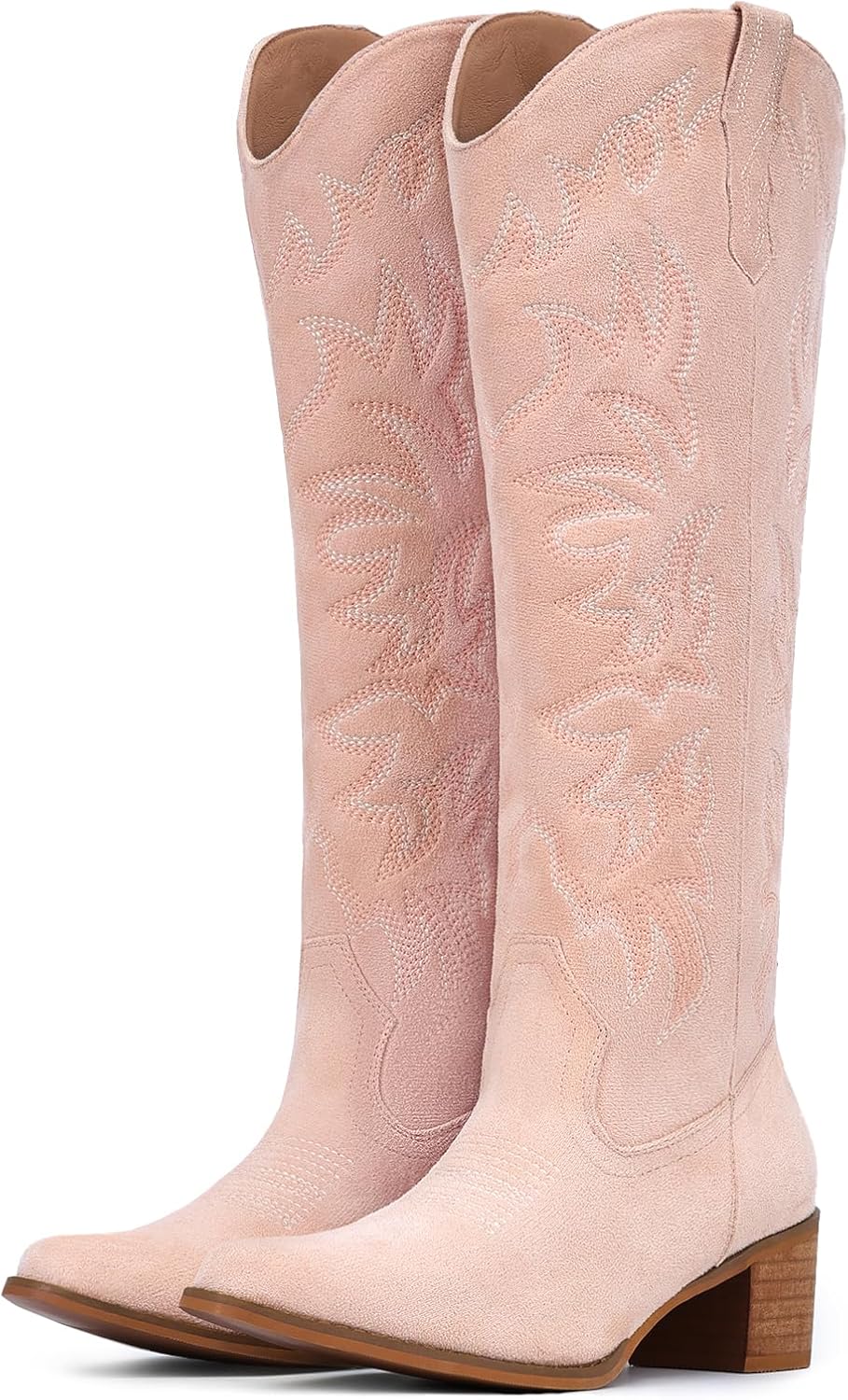 IUV Cowboy Boots for Women - Stylish Knee High Western Footwear