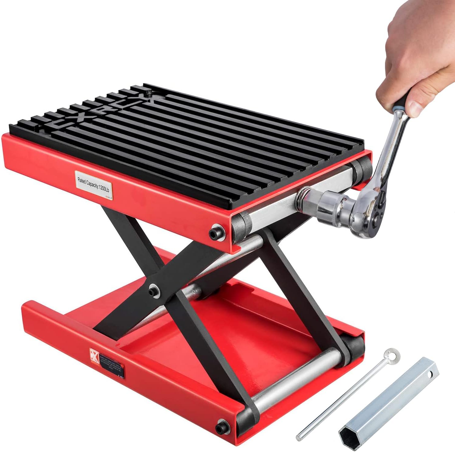 CXRCY Motorcycle Lift Scissor Jack for Dirt Bikes and ATVs