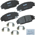 Bendix Priority1 CFC829 Ceramic Front Brake Pads - Quiet Reliable