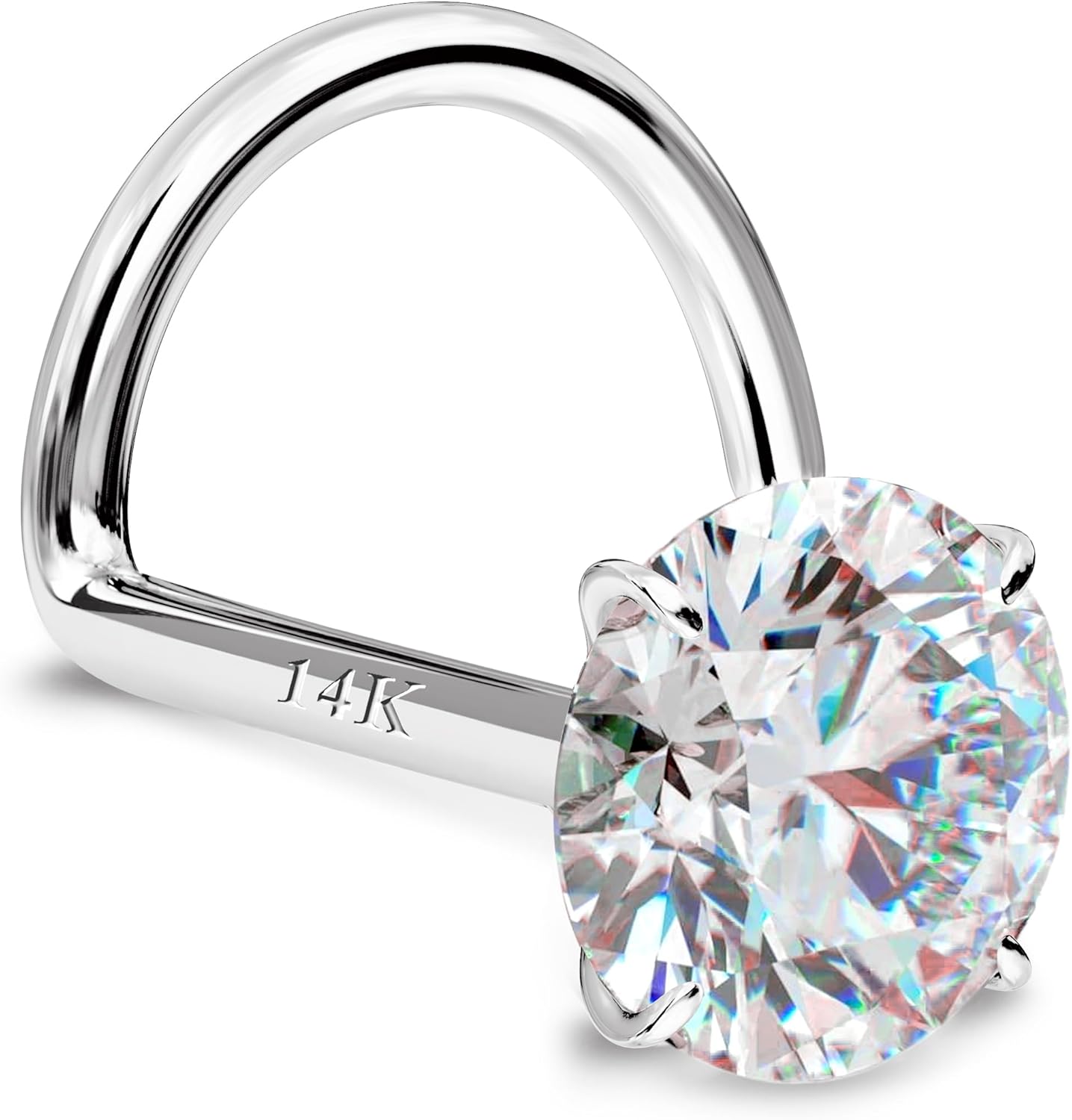 14K Gold Nose Rings Studs for Comfortable and Stylish Wear