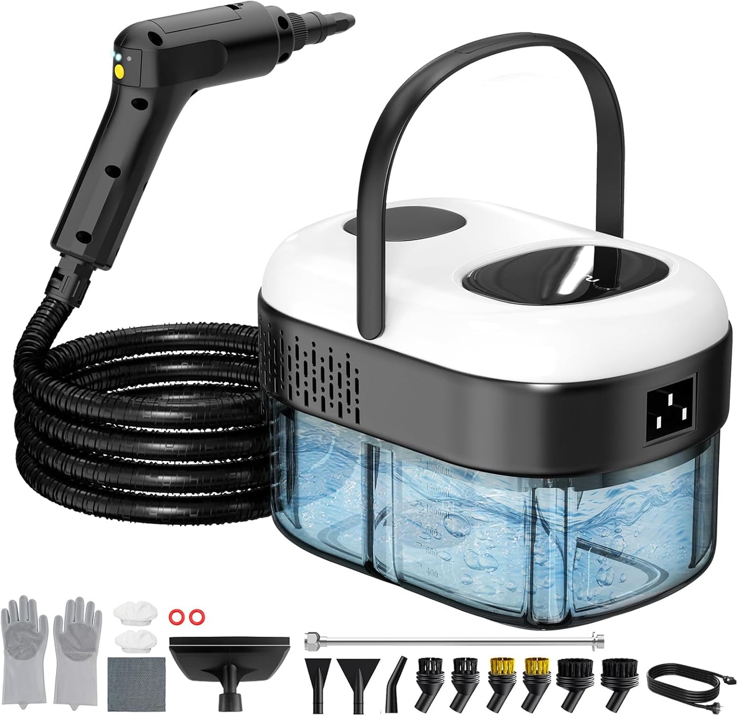 Powerful Pressurized Steam Cleaner for Home with 3 Levels
