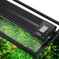 hygger Auto On Off LED Aquarium Light 12-17 in - Dimmable 7 Colors