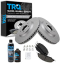 Front Brake Pad & Rotor Kit for 2005-2014 Ford Mustang - Quiet, Clean