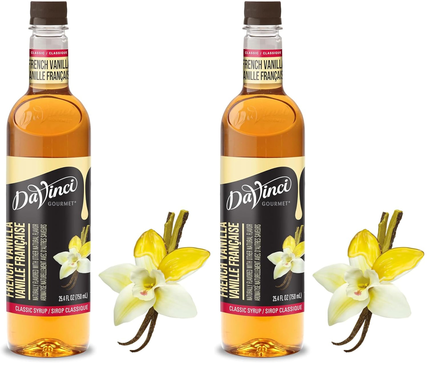 DaVinci Gourmet Classic French Vanilla Syrup for All Beverages