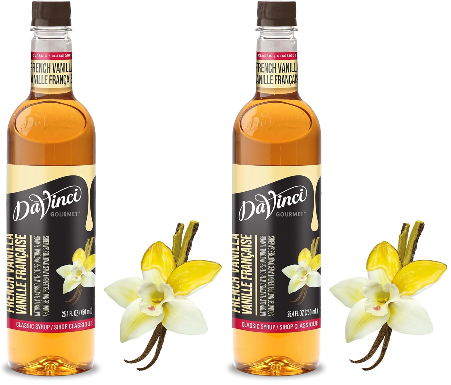 DaVinci Gourmet Classic French Vanilla Syrup for All Beverages