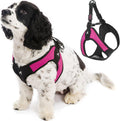 Gooby Hot Pink Small Dog Harness - Escape Free Easy Fit No Pull