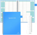 Weekly Appointment Book Planner Undated - Daily Hourly 15-Min Interval