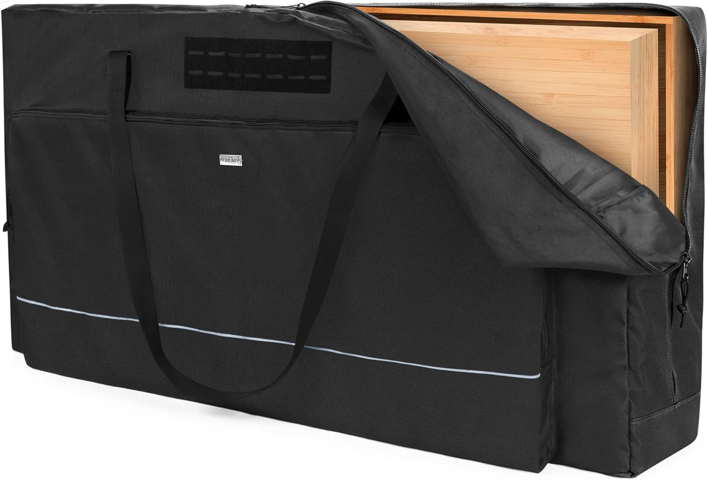 Cornhole Carrying Case with Padded Strap for Easy Transport