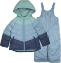 Osh Kosh Girls' Ski Jacket and Snowbib Snowsuit Outfit Set - Warm
