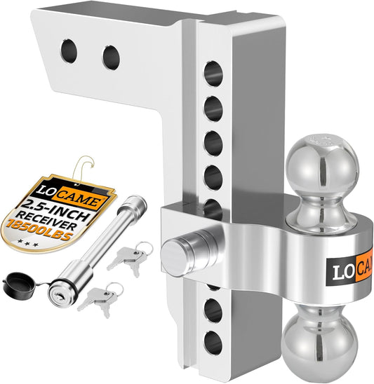 LOCAME Adjustable Trailer Hitch for Heavy Duty Trucks