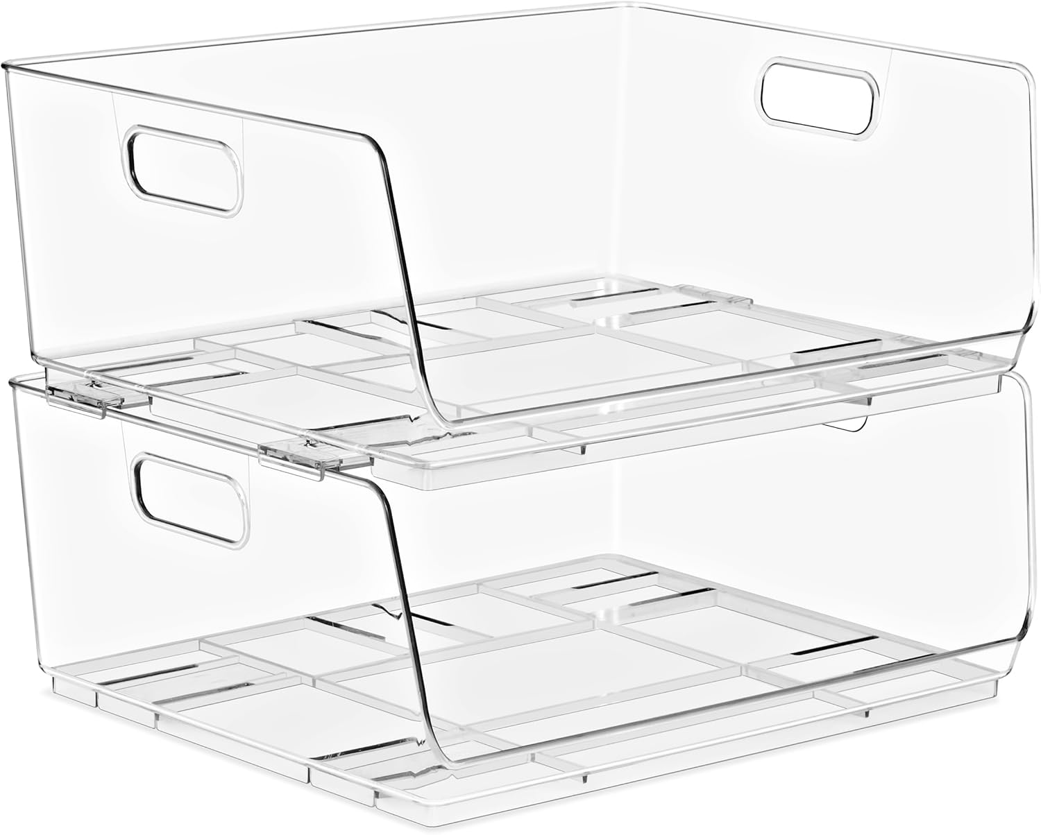 Sorbus Stackable Storage Bins for Kitchen Organization