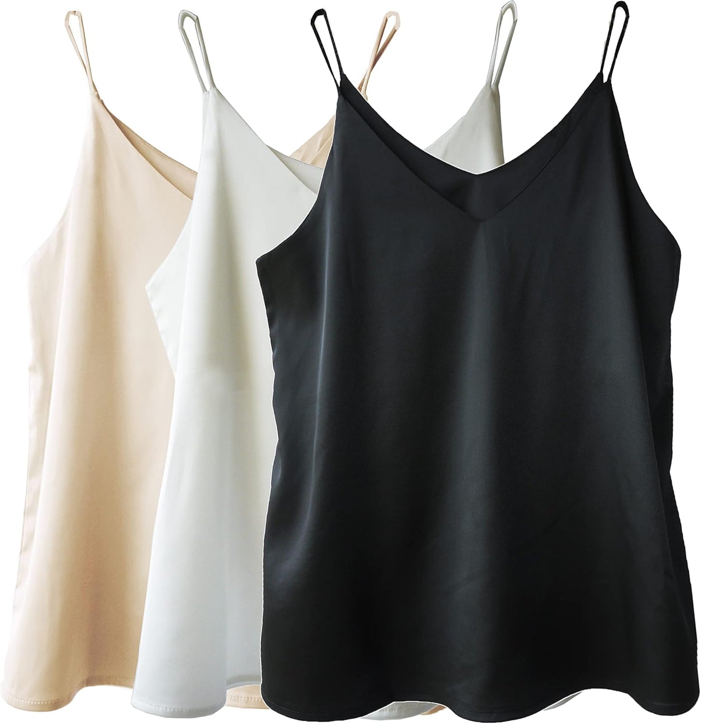 Wantschun Womens Silk Satin Camisole for Elegant Summer Style