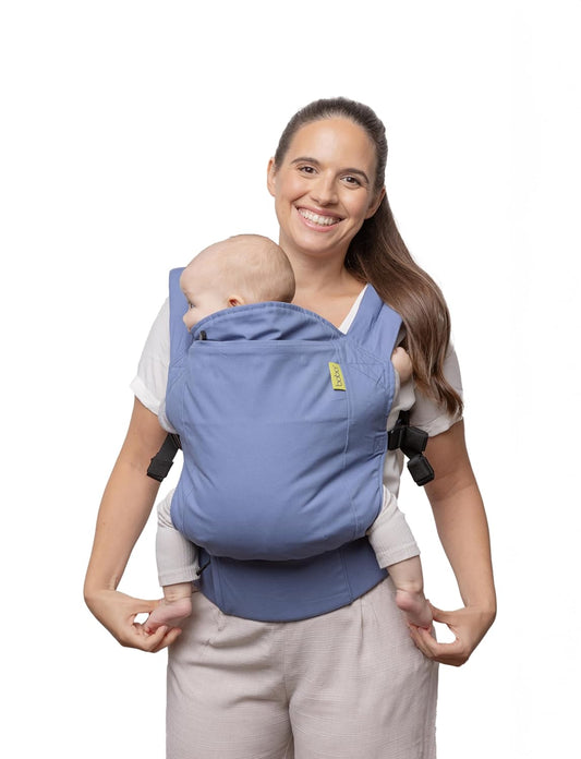 Boba Baby Carrier Classic - Versatile Front & Backpack Sling (Vintage Navy)