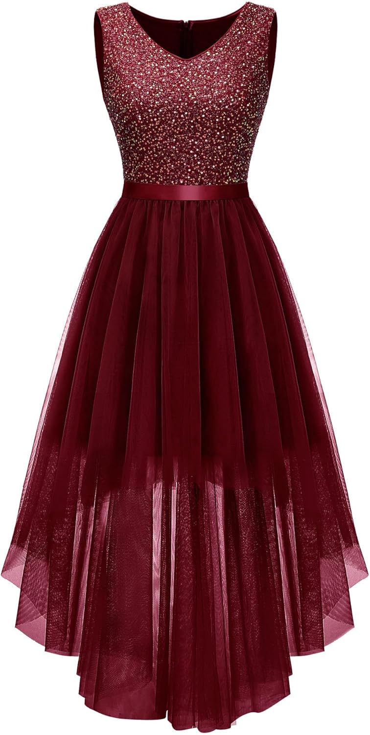 BeryLove Homecoming Cocktail Dress for Wedding Guests and Parties