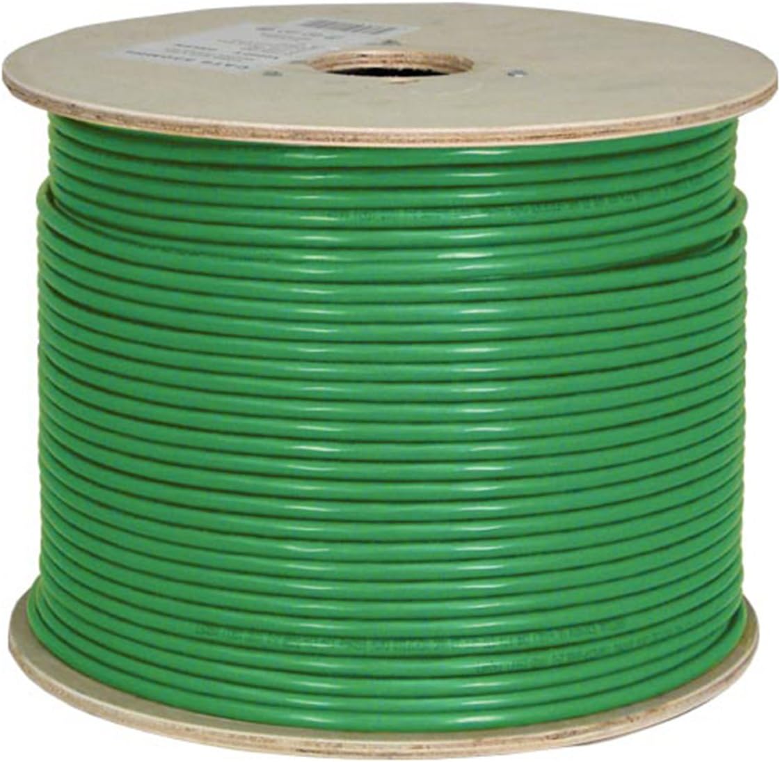 Vertical Cable Cat6A 10G Shielded Ethernet Cable 1000ft Green