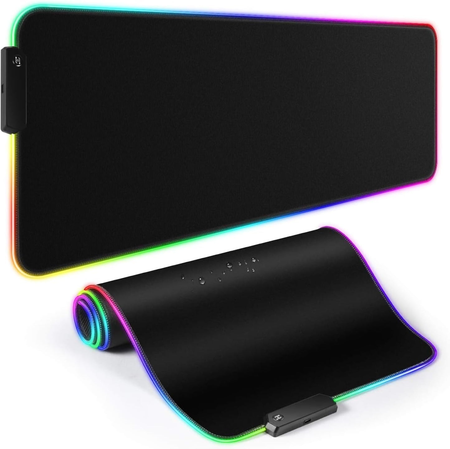 13-Color LED Gaming Mouse Pad - Waterproof & Non-Slip
