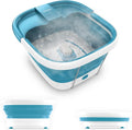 Homedics Smart Space Bubble Mate Collapsible Foot Spa - Compact Heat