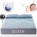 Grounding Sheets Queen Size - 95% Organic Cotton, 5% Silver Fiber