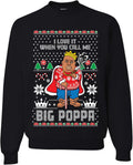 Wonder Why Christmas Missed Us Ugly Christmas Sweater Crewneck
