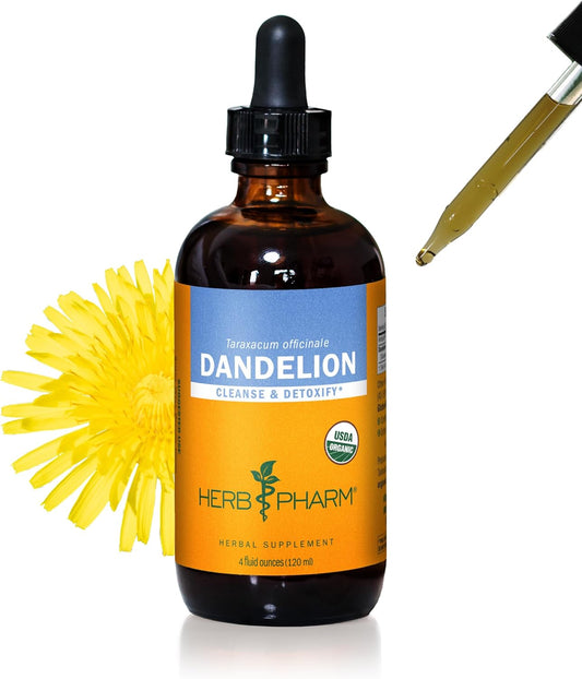 Organic Dandelion Liquid Extract for Cleansing and Detoxification