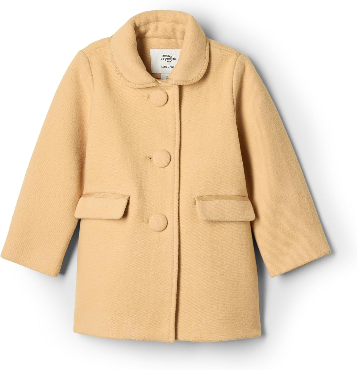 Wool Blend Coat for Baby Girls - Stylish and Comfortable Fit