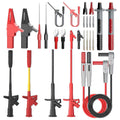 Multimeter Test Leads Kit with Alligator Clips - Flexible 28PCS Set
