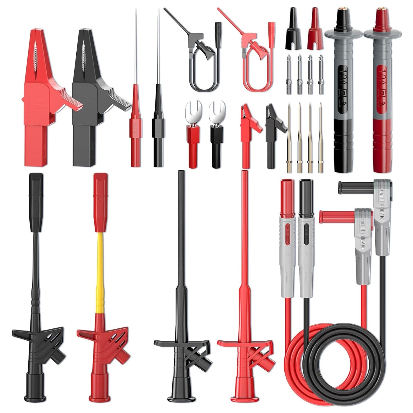 Goupchn 28PCS Multimeter Test Leads Kit for Precision Testing