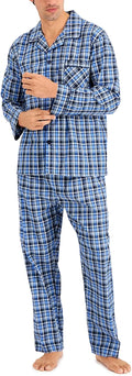 Hanes Men's Cozy Long Sleeve Pajama Set for Relaxed Comfort