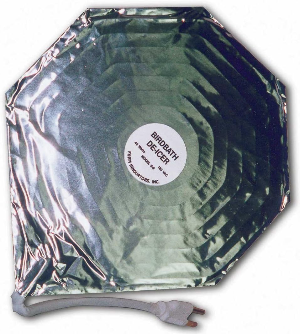 Farm Innovators Bird Bath De-Icer | 44W Power Efficient