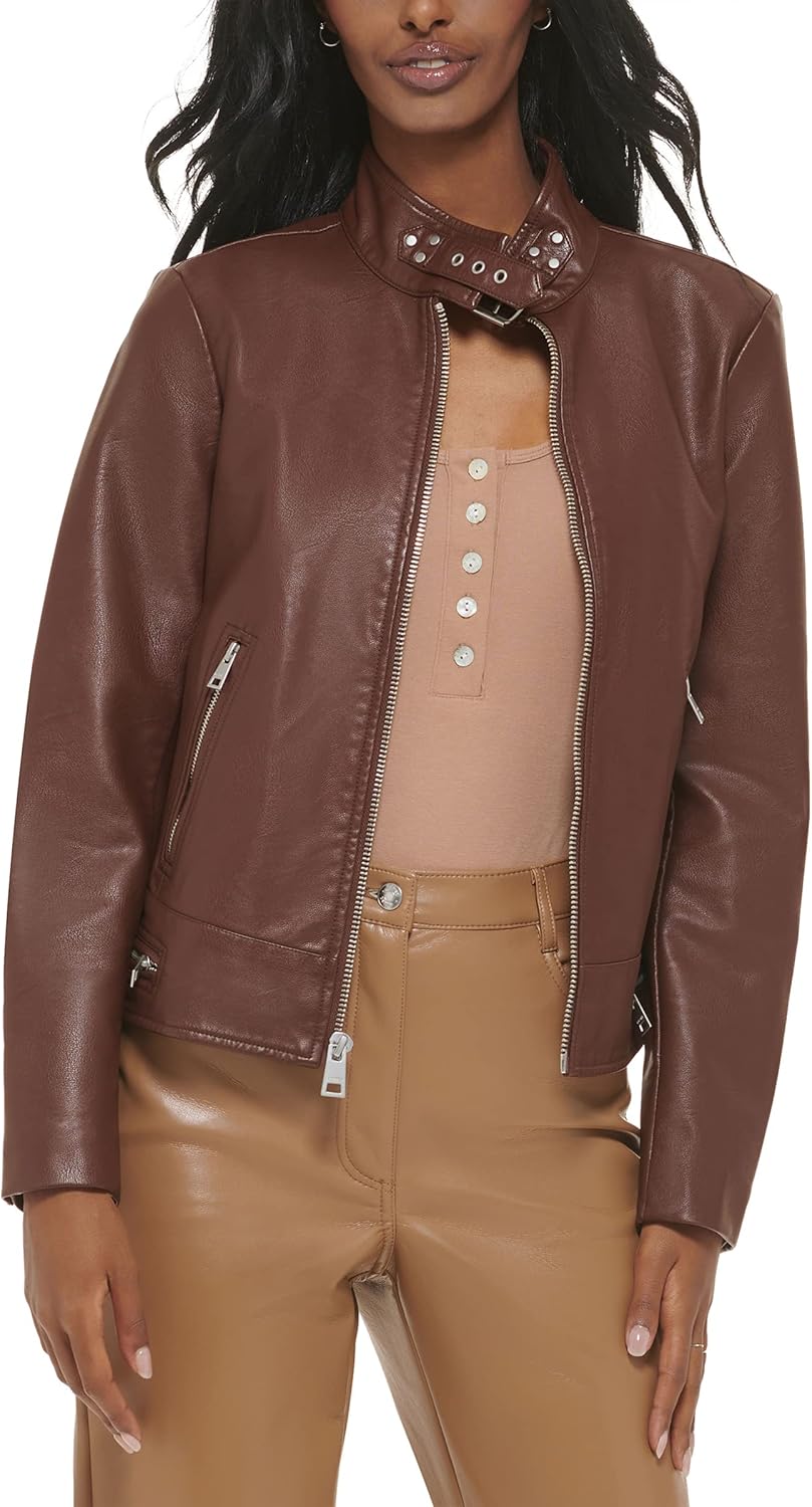 Levi's Women's Faux Leather Motocross Racer Jacket Review