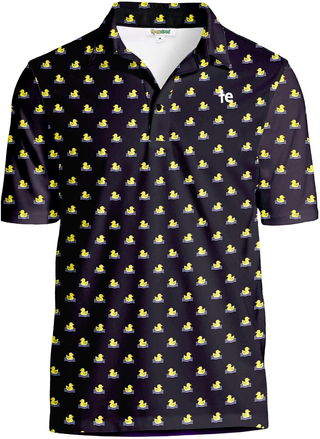Tipsy Elves Golf Shirts for Men - Performance Polo with Comfort