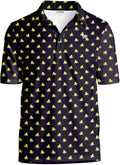 Performance Athletic Fit Men's Golf Polo Shirts - Moisture Wicking on