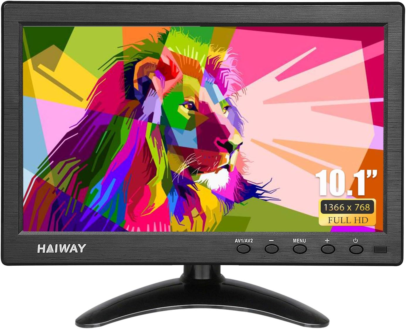 10.1 Inch Security Monitor with HDMI and Remote Control Features