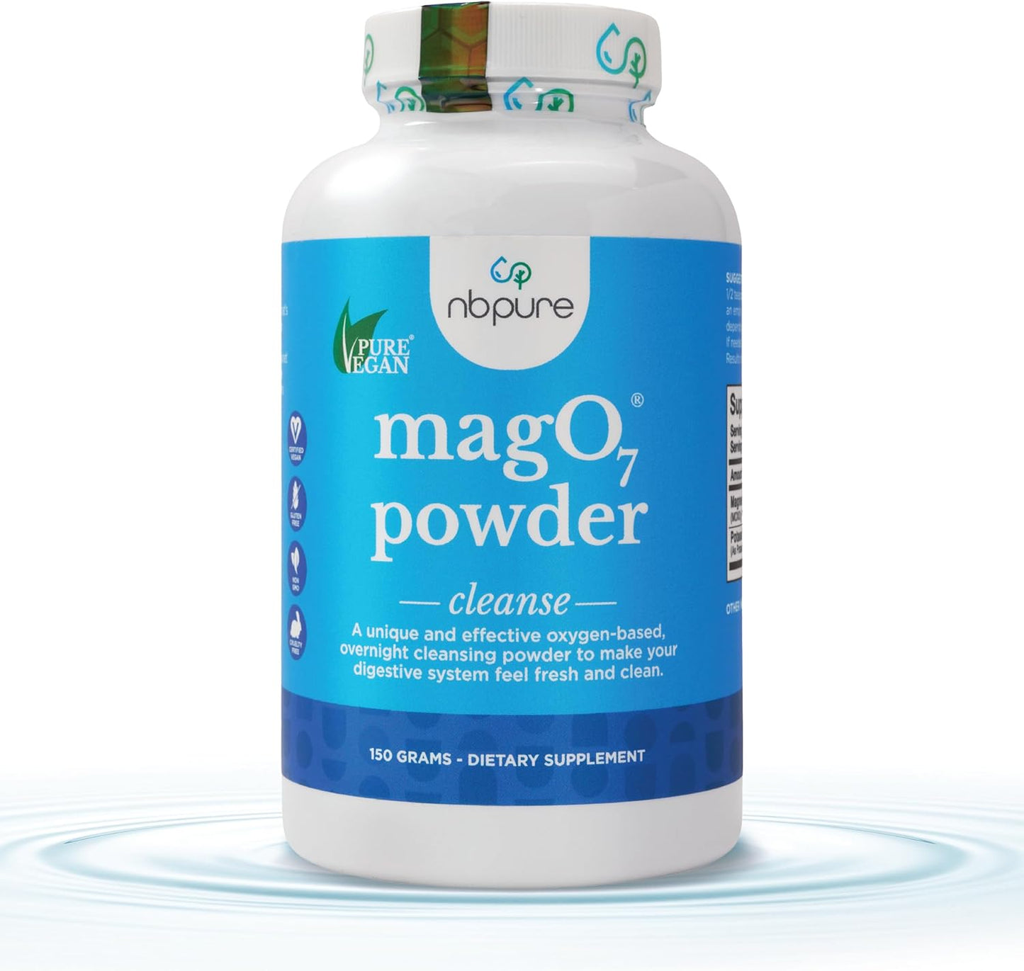 nbpure Mag O7 Oxygen Detox Cleanse Powder for Digestive Health
