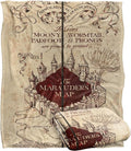 Harry Potter Blanket 60x80 Folded Map Silky Touch Throw - Cozy Fan