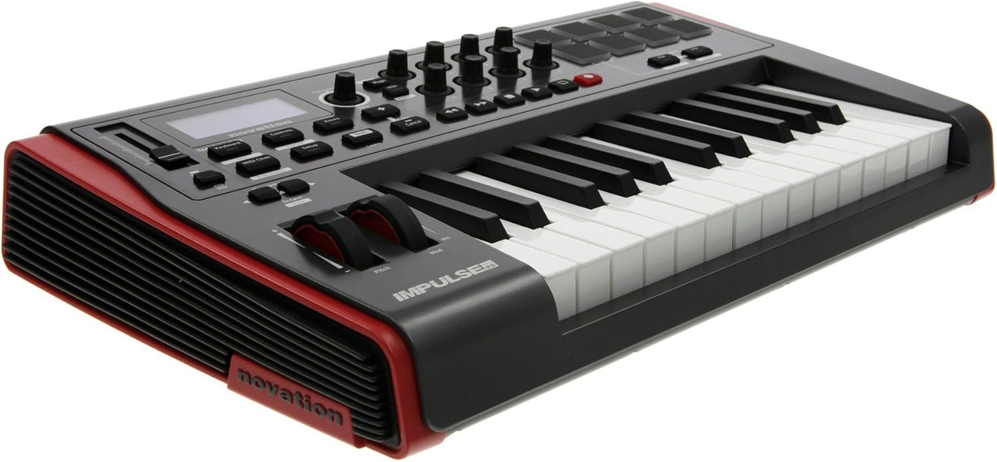 Novation Impulse 25 Keys MIDI Keyboard: Ultimate Control!