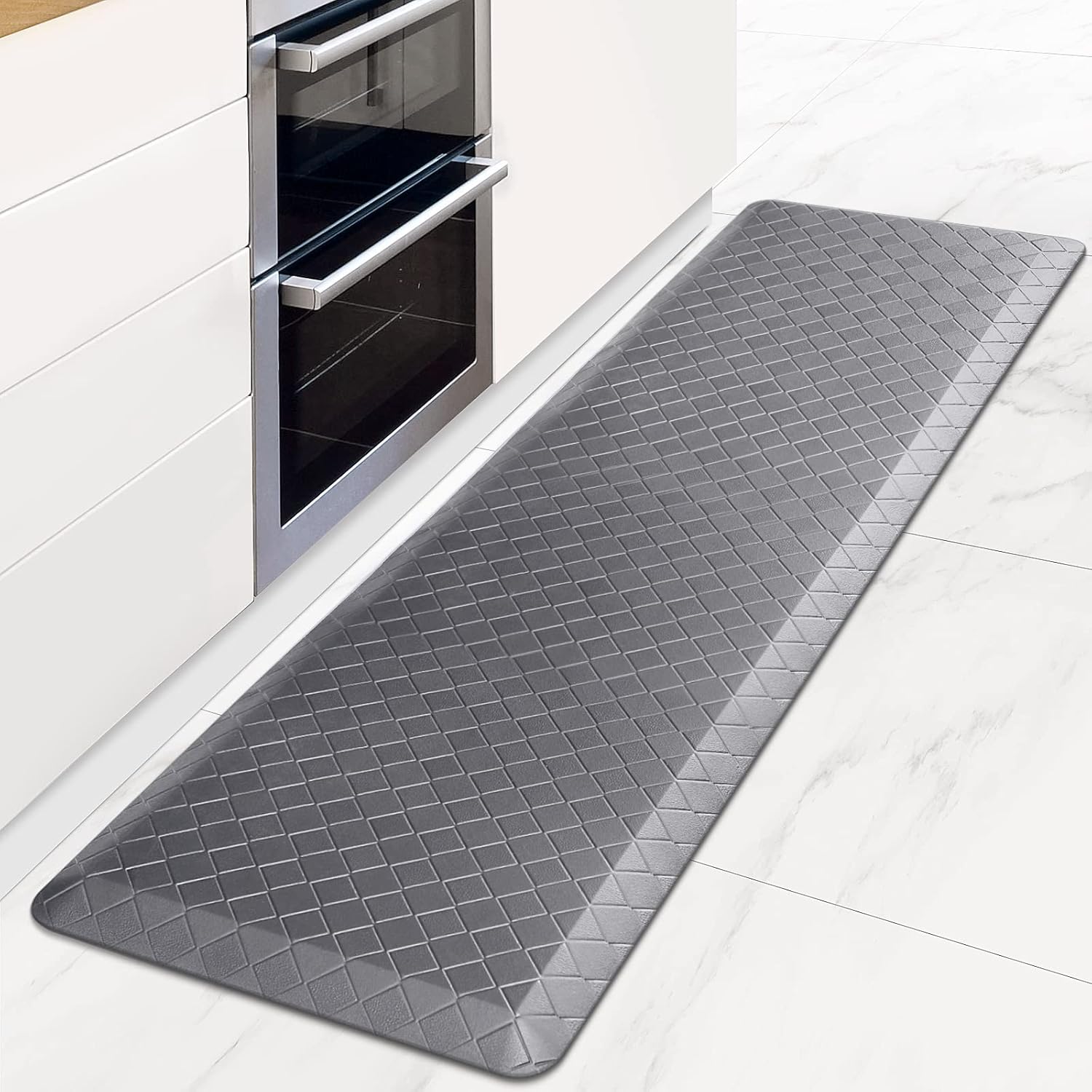 HappyTrends Anti-Fatigue Kitchen Floor Mat for Comfort & Safety