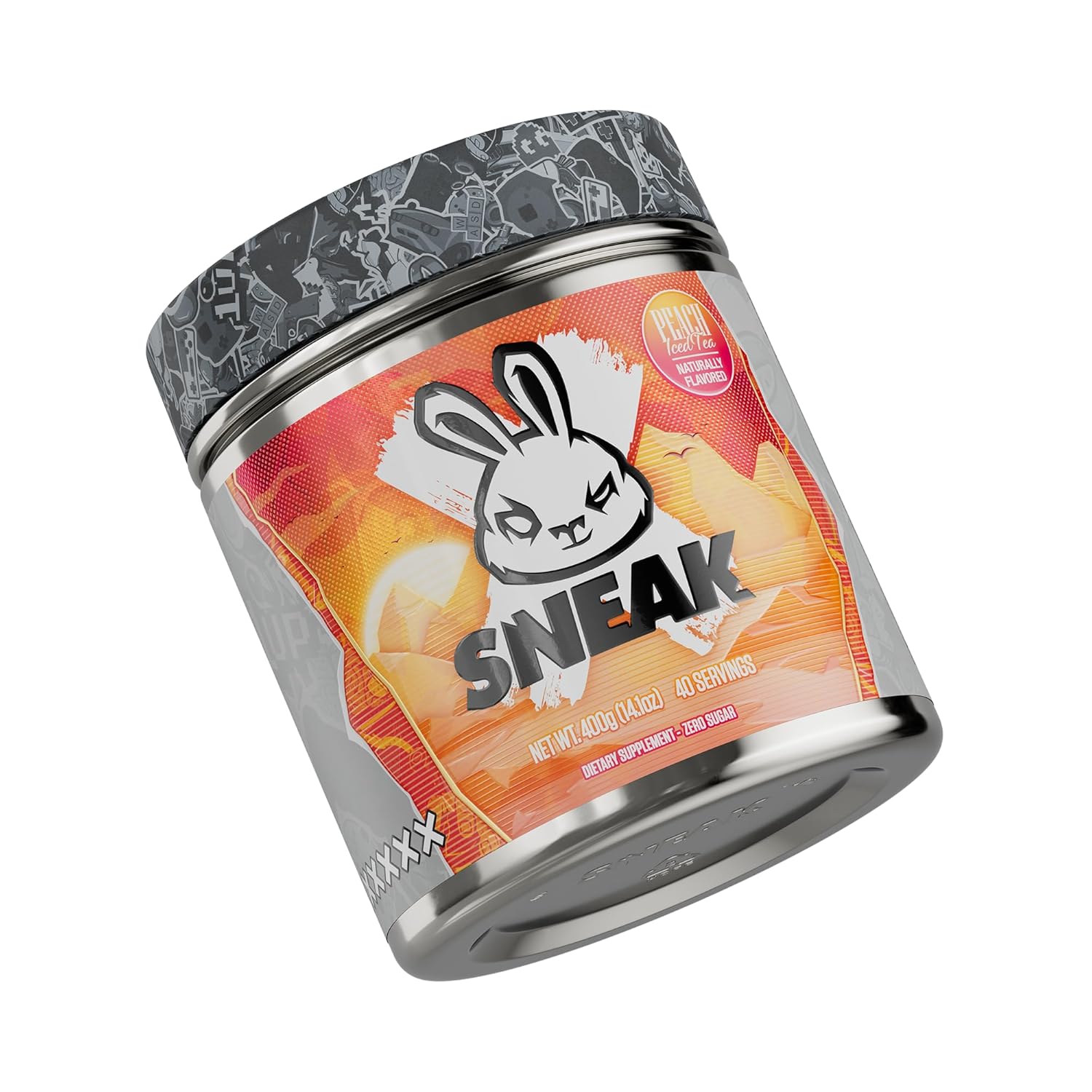 SNEAK Energy Drink Powder Peach Iced Tea for Ultimate Focus