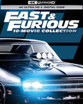 Fast & Furious 10-Movie Collection 4K UHD - Complete Box Set