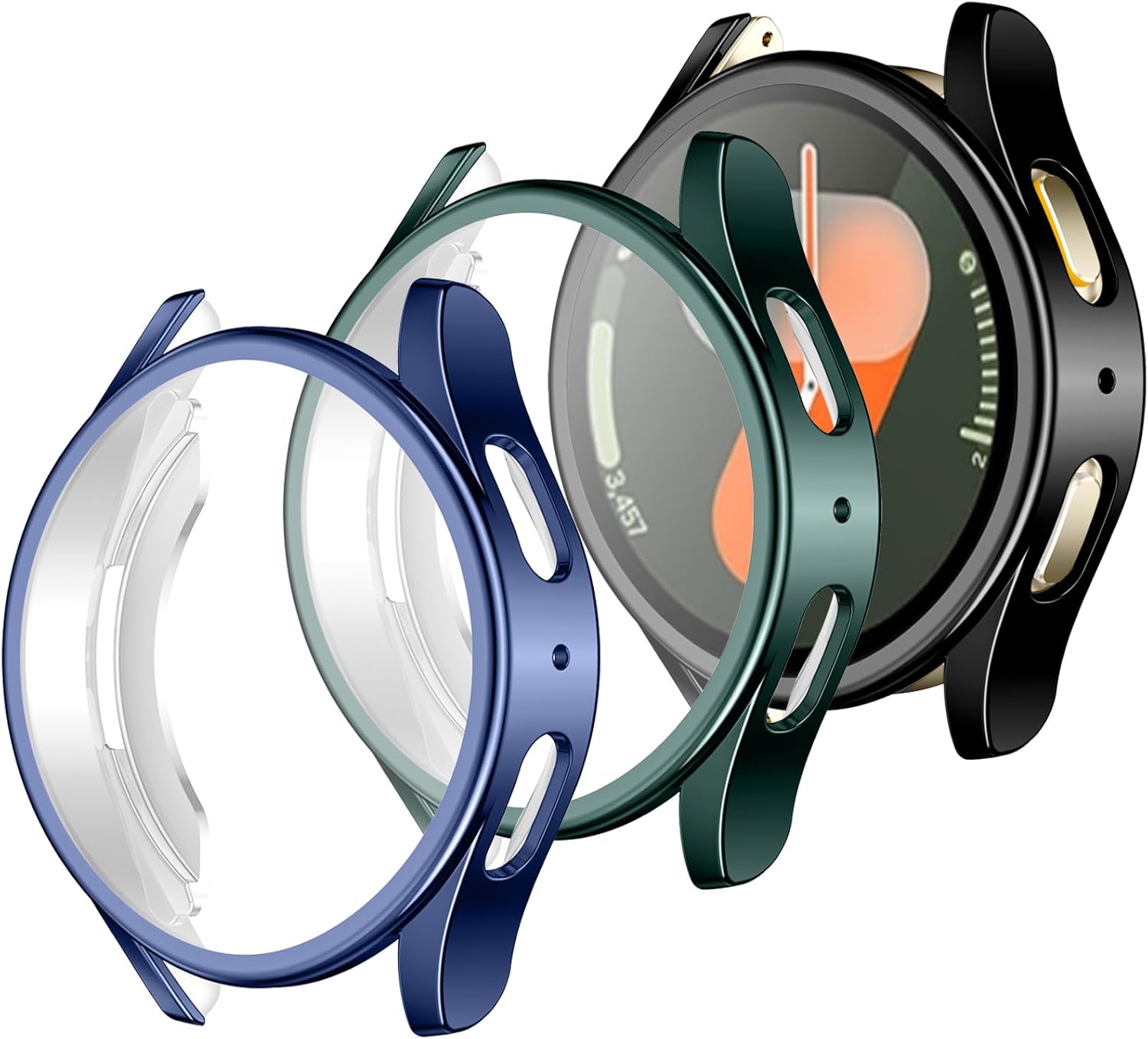 GEAK Galaxy Watch 7 44mm Soft Screen Protector Case
