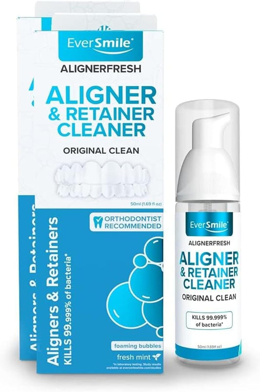 AlignerFresh Original Clean Foam for Clear Aligners & Retainers